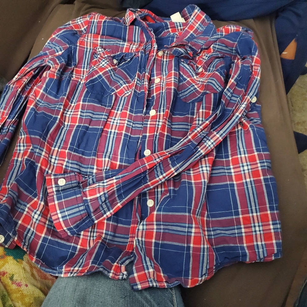 plaid shirt